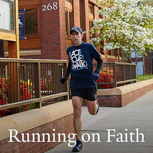 Running on Faith Block