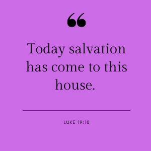 Today salvation